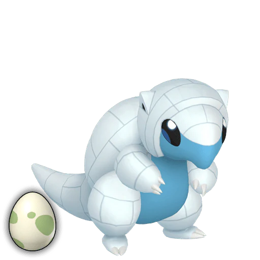 #0027-1 Sandshrew-Alola Egg [Scarlet & Violet]