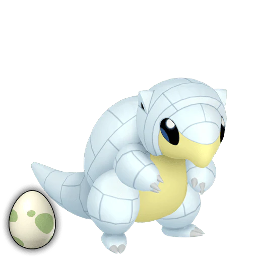 #0027-1 Sandshrew-Alola Egg [Scarlet & Violet] - Image 2
