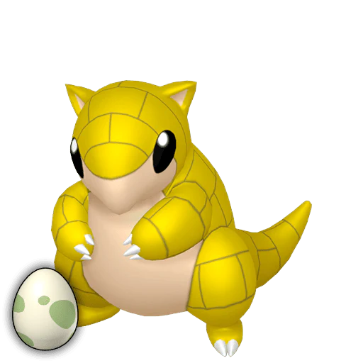 #0027 Sandshrew Egg [Scarlet & Violet] - Image 2