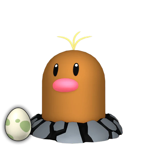 #0050-1 Diglett-Alola Egg [Scarlet & Violet] - Image 2