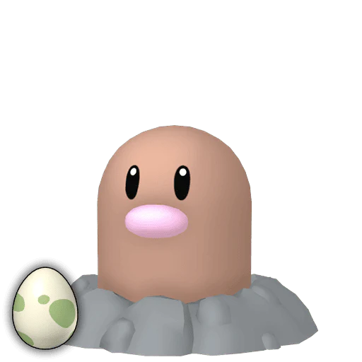 #0050 Diglett Egg [Sword & Shield] - Image 2