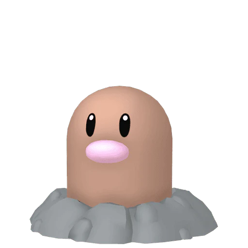 #0050 Diglett [Scarlet & Violet] - Image 2