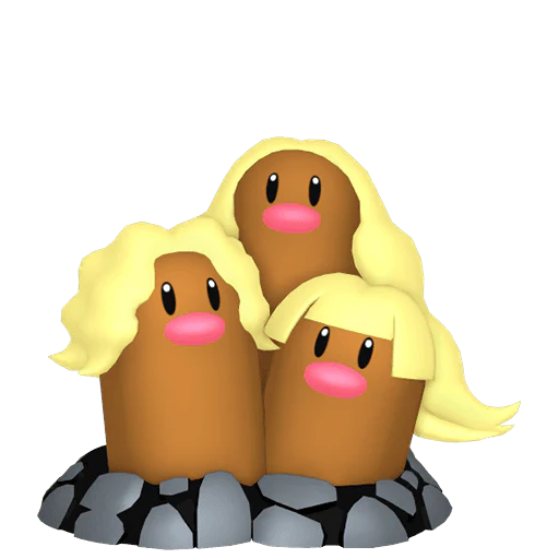 #0051-1 Dugtrio-Alola [Sword & Shield] - Image 2