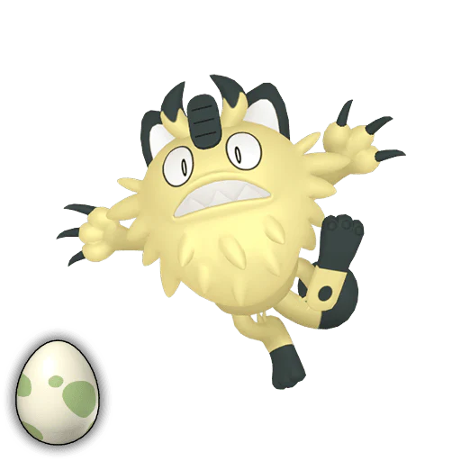#0052-2 Meowth-Galar Egg [Sword & Shield]