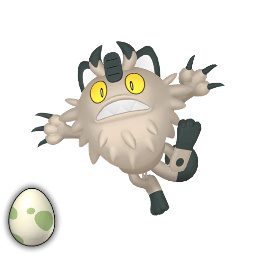 #0052-2 Meowth-Galar Egg [Sword & Shield] - Image 2