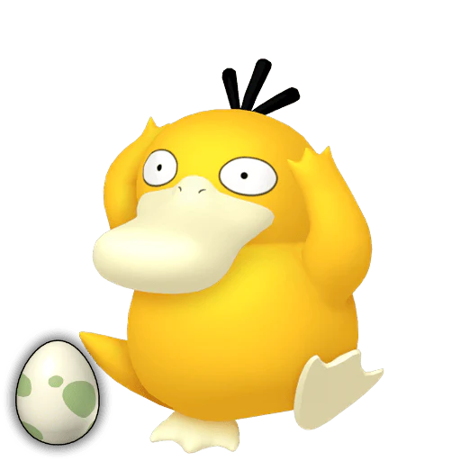 #0054 Psyduck Egg [Sword & Shield] - Image 2