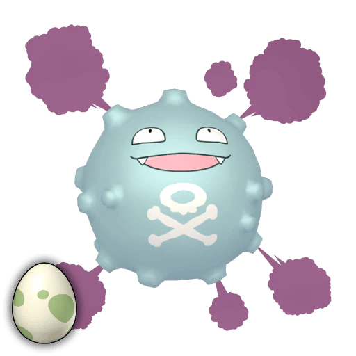 #0109 Koffing Egg [Sword & Shield]