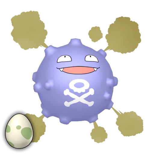 #0109 Koffing Egg [Sword & Shield] - Image 2