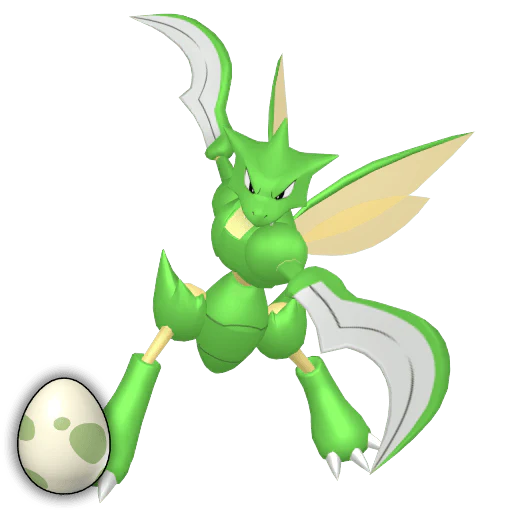 #0123 Scyther Egg [Sword & Shield] - Image 2