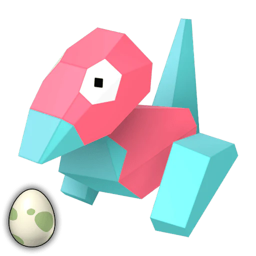 #0137 Porygon Egg [Scarlet & Violet] - Image 2