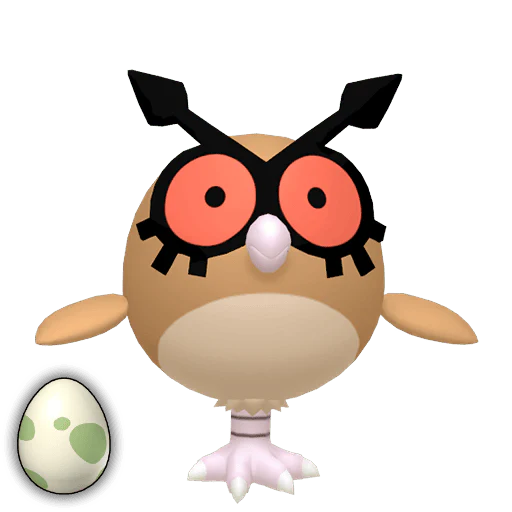 #0163 Hoothoot Egg [Sword & Shield] - Image 2