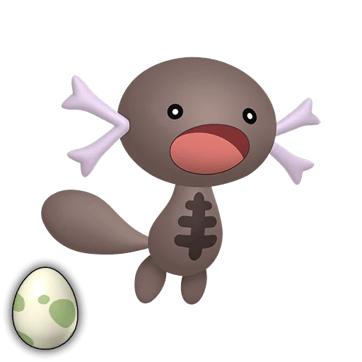 #0194-1 Wooper-Paldea Egg [Scarlet & Violet] - Image 2
