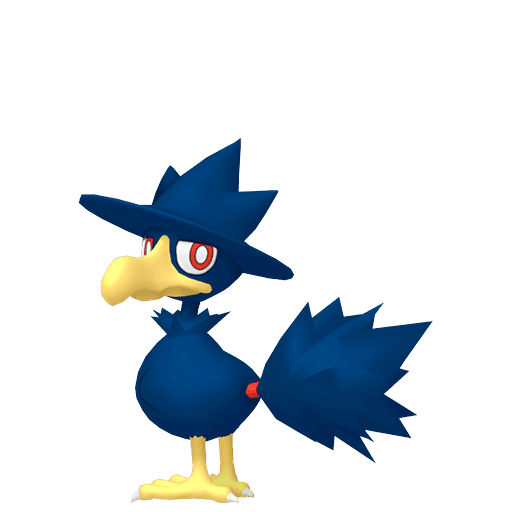 #0198 Murkrow [Scarlet & Violet] - Image 2