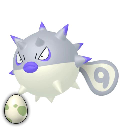 #0211-1 Qwilfish-Hisui Egg [Scarlet & Violet]