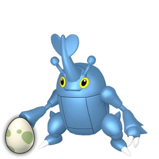 #0214 Heracross Egg [Scarlet & Violet] - Image 2