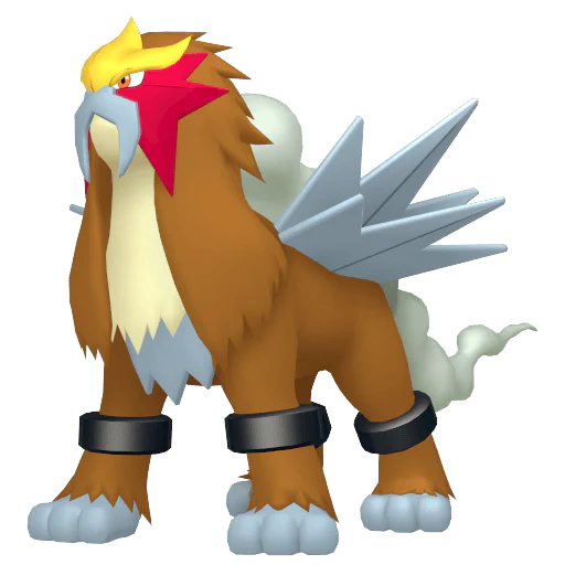 #0244 Entei [Scarlet & Violet] - Image 2