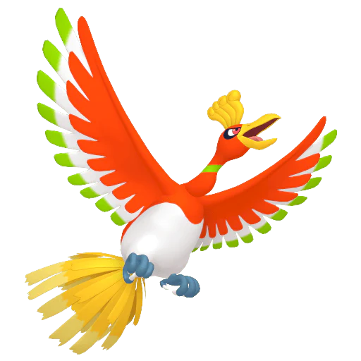 #0250 Ho-Oh [Scarlet & Violet] - Image 2