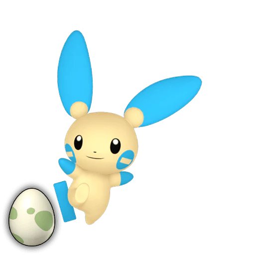 #0312 Minun Egg [Scarlet & Violet] - Image 2