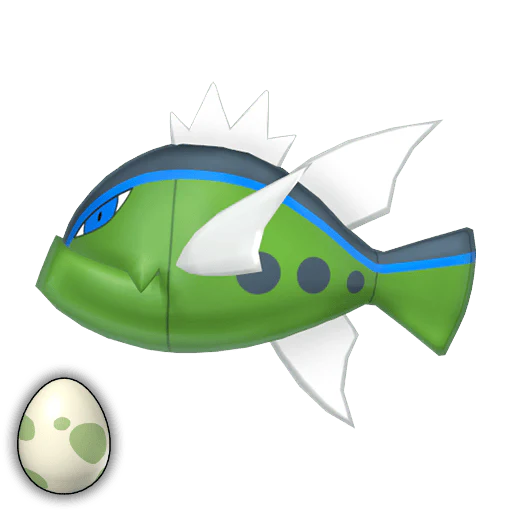 #0550-1 Basculin-Blue-Striped Egg [Scarlet & Violet] - Image 2