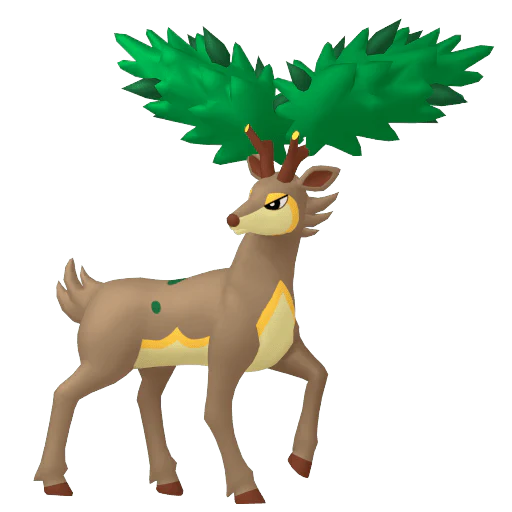 #0586-1 Sawsbuck-Summer [Scarlet & Violet] - Image 2