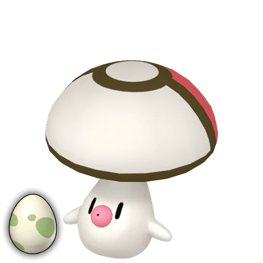 #0590 Foongus Egg [Scarlet & Violet] - Image 2