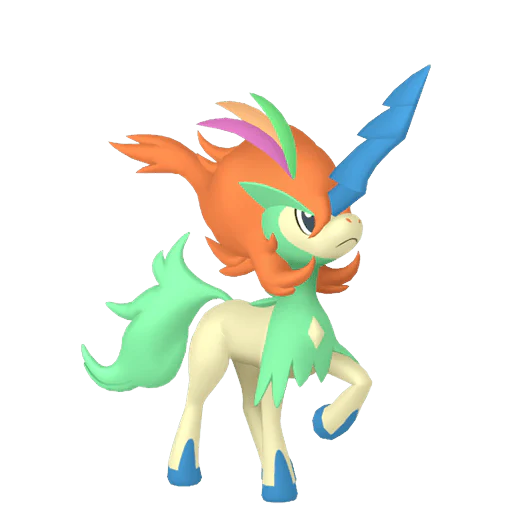 #0647-1 Keldeo-Resolute [Legends Z-A]