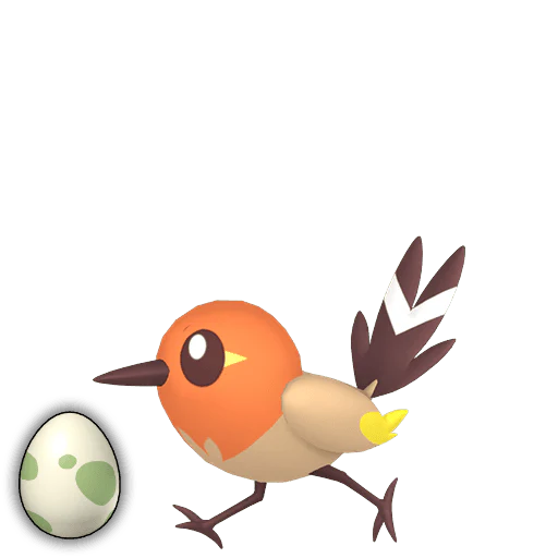 #0661 Fletchling Egg [Sword & Shield]