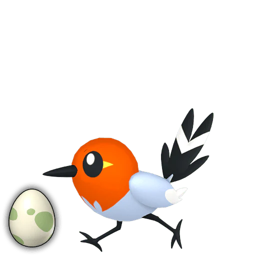 #0661 Fletchling Egg [Sword & Shield] - Image 2