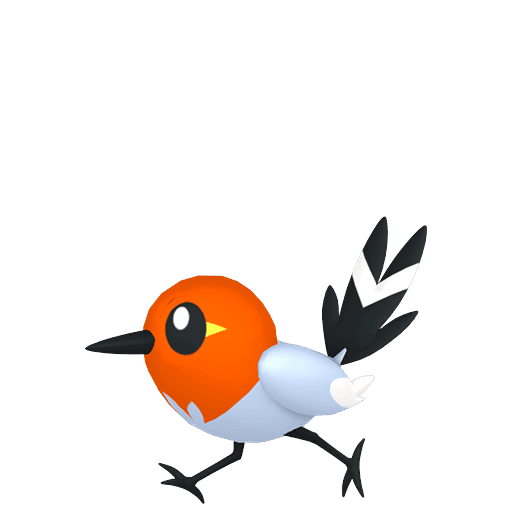 #0661 Fletchling [Scarlet & Violet] - Image 2