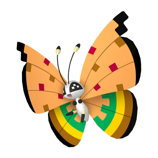 #0666-10 Vivillon-High-Plains [Scarlet & Violet]