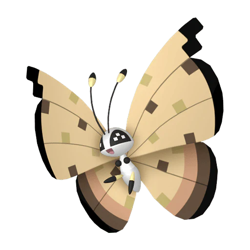 #0666-11 Vivillon-Sandstorm [Scarlet & Violet]