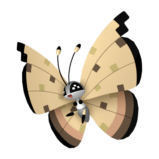 #0666-11 Vivillon-Sandstorm [Scarlet & Violet] - Image 2