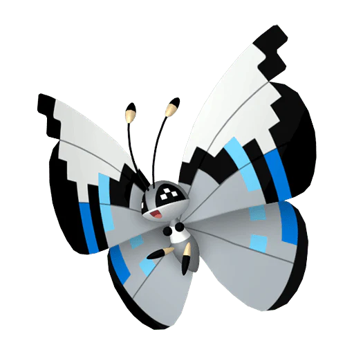 #0666-13 Vivillon-Monsoon [Scarlet & Violet] - Image 2