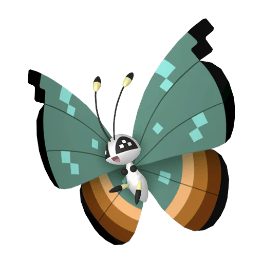 #0666-17 Vivillon-Jungle [Scarlet & Violet]