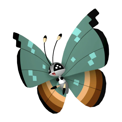 #0666-17 Vivillon-Jungle [Scarlet & Violet] - Image 2