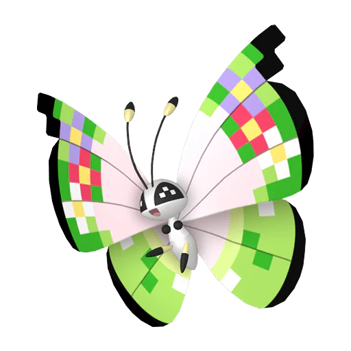 #0666-18 Vivillon-Fancy [Scarlet & Violet]
