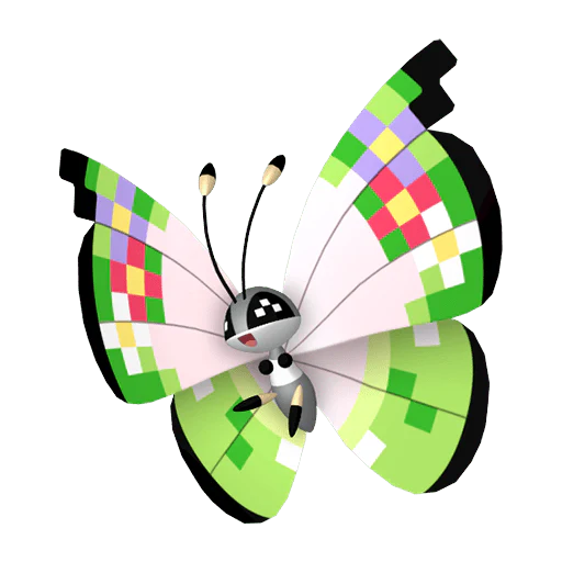 #0666-18 Vivillon-Fancy [Scarlet & Violet] - Image 2
