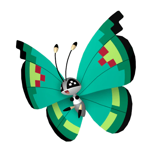 #0666-4 Vivillon-Garden [Legends Z-A] - Image 2