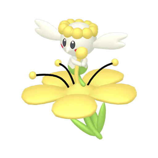 #0669-1 Flabebe-Yellow [Scarlet & Violet] - Image 2