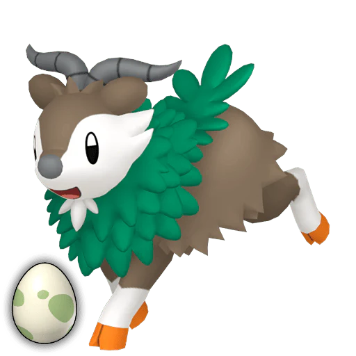 #0672 Skiddo Egg [Scarlet & Violet] - Image 2