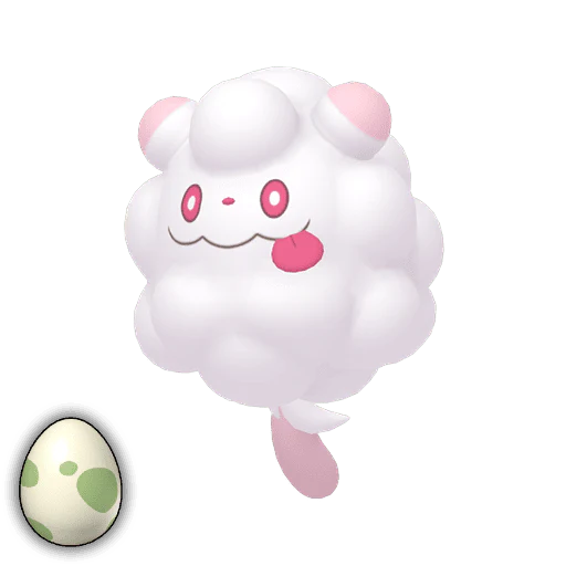 #0684 Swirlix Egg [Sword & Shield] - Image 2