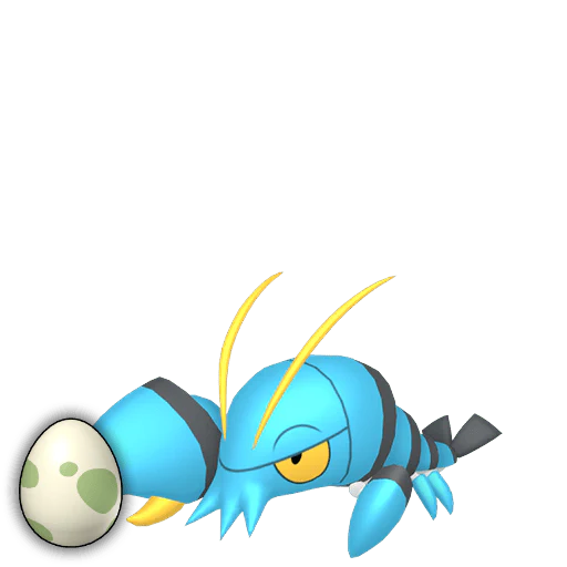 #0692 Clauncher Egg [Scarlet & Violet] - Image 2