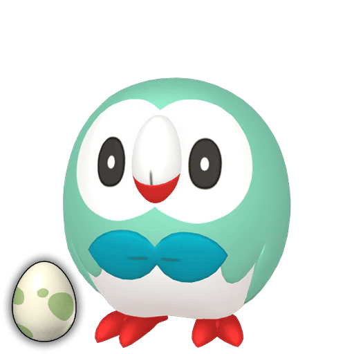 #0722 Rowlet Egg [Sword & Shield]