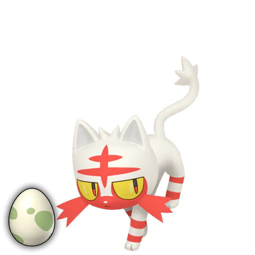 #0725 Litten Egg [Scarlet & Violet]