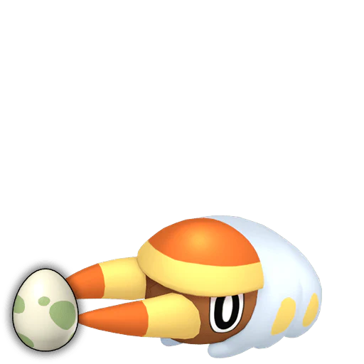#0736 Grubbin Egg [Scarlet & Violet] - Image 2