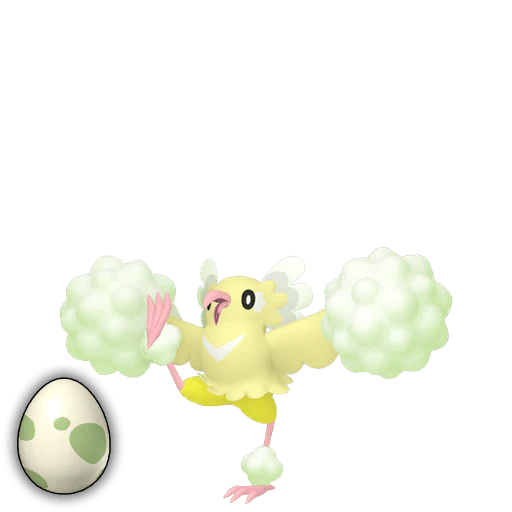 #0741-1 Oricorio-Pom-Pom Egg [Scarlet & Violet]