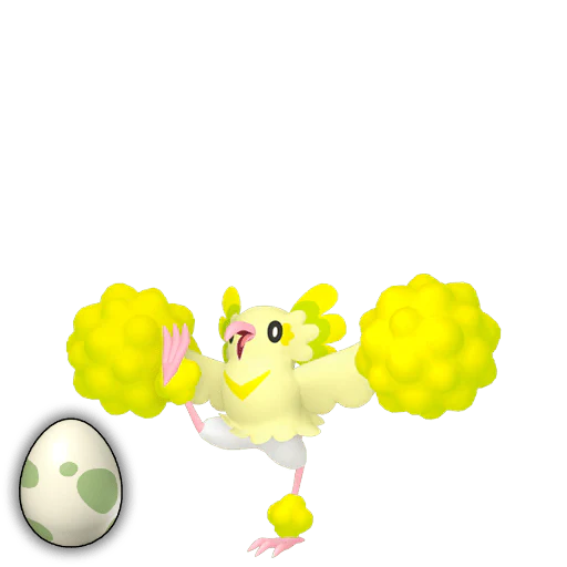 #0741-1 Oricorio-Pom-Pom Egg [Scarlet & Violet] - Image 2