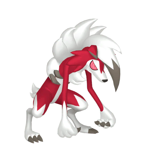 #0745-1 Lycanroc-Midnight [Sword & Shield] - Image 2