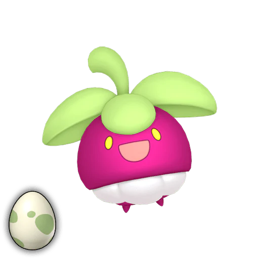 #0761 Bounsweet Egg [Scarlet & Violet] - Image 2