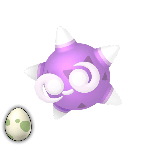 #0774-13 Minior-Violet Egg [Scarlet & Violet] - Image 2